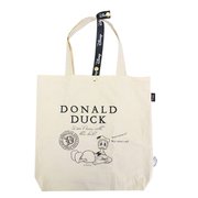 DNY6018 DN25ドナルドダックレター [ディズニーキャラクター 帆布トートバッグ]