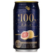富永貿易 素滴しぼり 果汁100％ チューハイ ピンクグレープフルーツ 缶 350ml×24本 Alc.4％ [チューハイ]