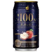 富永貿易 素滴しぼり 果汁100％ チューハイ りんご 缶 350ml×24本 Alc.4％ [チューハイ]