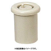 MT-28J05P [ビニル電線管付属品 ツバ管 ノック付 適合VE菅28 ベージュ 5個]