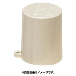 VEC-16J10 [管端キャップ 適合管VE16 ベージュ 10個]