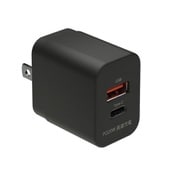 高速充電 ACアダプタ 20W ブラック MS-18AC-BK