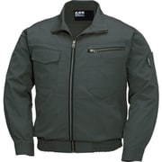XE98002-62-LL [ジーベック 空調服 綿薄手現場服ヘリンボン空調服 アーミーグリーン LLサイズ]
