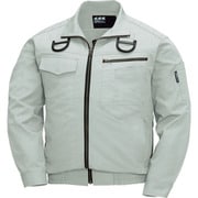 XE98102-39-L [ジーベック 空調服 綿薄手現場服ヘリンボンフルハーネス仕様空調服 サンドベージュ Lサイズ]