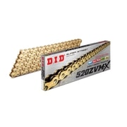 バイク用チェーン プレミアムスーパースポーツモデル 520ZVM-X‐140ZB GOLD カラー:GOLD サイズ:140L