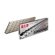 バイク用チェーン プレミアムスーパースポーツモデル 520ZVM-X‐140ZB SILVER カラー:SILVER サイズ:140L