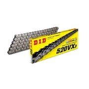 バイク用チェーン ライトライディングチェーン 520VX3‐140ZB STEEL カラー:STEEL サイズ:140L