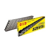 バイク用チェーン ライトライディングチェーン 525VX3‐140ZB STEEL カラー:STEEL サイズ:140L