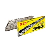 バイク用チェーン ライトライディングチェーン 530VX3‐140FB SILVER カラー:SILVER サイズ:140L