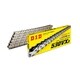 バイク用チェーン ライトライディングチェーン 530VX3‐140ZB SILVER カラー：SILVER サイズ：140L