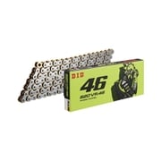 バイク用チェーン 520VR46 ROSSI MODEL‐120ZB SILVER&GOLD カラー:SILVER&GOLD サイズ:120L