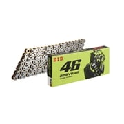 バイク用チェーン 525VR46 ROSSI MODEL‐110ZB SILVER&GOLD カラー:SILVER&GOLD サイズ:110L