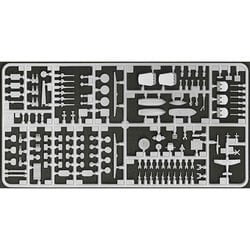 E09B 1/700 WWII アメリカ海軍 艦船装備セット 2 (真ちゅう製35.6cm砲身×12 付き) [組立式プラスチックモデル]