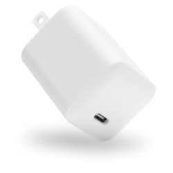 USB急速充電器 USB PD（パワーデリバリー）対応 最大出力20W USB-C×1 ホワイト FS-PDAC02-WH