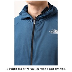 ノースフェイス　フライウェイトバーサフーディ　メンズ　L モントレーブルー ヨドバシ.com - THE NORTH FACE ザ・ノース・フェイス フライ