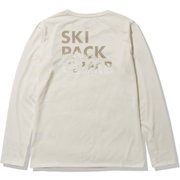 ロングスリーブレディートゥスキーティー L/S Ready To Ski Tee NTW82184 ガーデニアホワイト(GW) Sサイズ [アウトドア カットソー レディース]