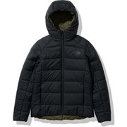 リバーシブルエニータイムインサレーテッドフーディ Reversible Anytime Insulated Hoodie NYW82180 ブラック×ニュートープ(KN) Lサイズ [アウトドア 中綿ウェア レディース]