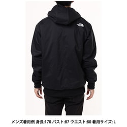 THE NORTH FACE - ザノースフェイス NT62186 リバーシブル テックエアー フーディ L 黒 063_3_800.jpg?20210901164142