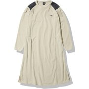 マタニティマイクロフリースワンピース Maternity Micro Fleece One Piece NLM72101 オートミール(OM) SMサイズ [アウトドア フリース マタニティー]