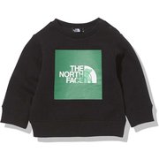 シレトコトコスウェットクルー B Shiretoko Toko Sweat Crew NTB62113ST ブラック(K) 80サイズ [アウトドア トップス キッズ]