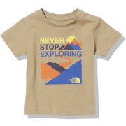 ショートスリーブグラフィックティー B S/S Graphic Tee NTB82151 ケルプタン(KT) 90サイズ [アウトドア トップス キッズ]