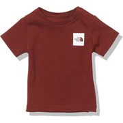 ショートスリーブスモールスクエアロゴティー B S/S Small Square Logo Tee NTB32141 ブリックハウスレッド(BU) 90サイズ [アウトドア トップス キッズ]