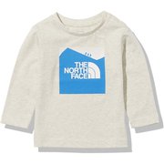 ロングスリーブグラフィックティー B L/S Graphic Tee NTB82150 オートミール(OM) 90サイズ [アウトドア トップス キッズ]
