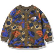 キャンベルフリースジャケット B Camp-bell Fleece Jacket B Camp-bell Fleece Jacket フォレストパークオリーブ(FO) 80サイズ [アウトドア フリース キッズ]