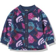 キャンベルフリースジャケット B Camp-bell Fleece Jacket B Camp-bell Fleece Jacket フォレストパークネイビー(FN) 80サイズ [アウトドア フリース キッズ]