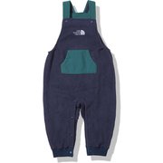 キャンベルフリースオーバーオール B Camp-bell Fleece Overall NAB72156 NY 80サイズ [アウトドア フリース キッズ]