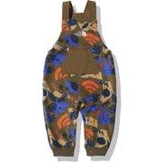 キャンベルフリースオーバーオール B Camp-bell Fleece Overall NAB72156 FO 90サイズ [アウトドア フリース キッズ]