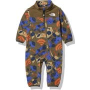 キャンベルフリースロンパース B Camp-bell Fleece Rompers NAB72157 フォレストパークオリーブ(FO) 90サイズ [アウトドア フリース キッズ]