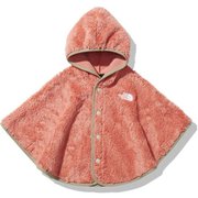 シェルパフリースポンチョ B Sherpa Fleece Poncho NAB72048 フェデットローズ(FD) BMサイズ [アウトドア フリース キッズ]