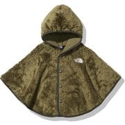 シェルパフリースポンチョ B Sherpa Fleece Poncho NAB72048 ミリタリーオリーブ(MO) BMサイズ [アウトドア フリース キッズ]
