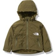 コンパクトノマドジャケット B Compact Nomad Jacket NPB72036 ミリタリーオリーブ(MO) 90サイズ [アウトドア ジャケット キッズ]