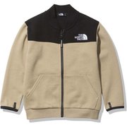 ジップインスウェットロゴフルジップ ZI Sweat Logo Full Zip NTJ62126 ケルプタン(KT) 150サイズ [アウトドア トップス キッズ]