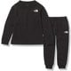 スウェットセット Sweat Set NTJ62111 ブラック(K) 110サイズ [アウトドア トップス キッズ]