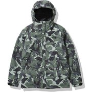 ノベルティースクープジャケット Novelty Scoop Jacket NP61845 ローレルリースグリーンエクスプローラーカモ(AX) Sサイズ [アウトドア ソフトシェルジャケット メンズ]