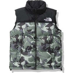 ヨドバシ.com - THE NORTH FACE ザ・ノース・フェイス ノベルティーヌプシベスト Novelty Nuptse Vest  ND91844 ローレルリースグリーンエクスプローラーカモ(AX) Mサイズ [アウトドア ダウンベスト メンズ] 通販【全品無料配達】