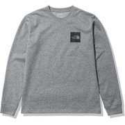 ロングスリーブスクエアロゴティー L/S Square Logo Tee NTW82136 ミックスグレー(Z) Sサイズ [アウトドア カットソー レディース]
