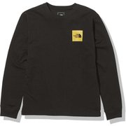 ロングスリーブスクエアロゴティー L/S Square Logo Tee NTW82136 ブラック(K) Lサイズ [アウトドア カットソー レディース]