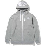 リアビューフルジップフーディ Rearview FullZip Hoodie NT62130 ミックスグレー(Z) Sサイズ [アウトドア スウェット メンズ]
