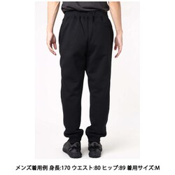 ザノースフェイス ヘザースウェット パンツ NB82134 ブラック L - その他