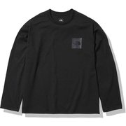 ロングスリーブグラフィックエアリーリラックスティー L/S Graphic Airy Relax Tee NT62162 ブラック(K) Lサイズ [アウトドア カットソー メンズ]