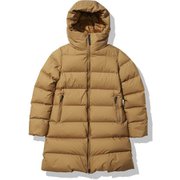 ウィンドストッパーダウンシェルコート WS Down Shell Coat NDW91964 ユーティリティブラウン(UB) Lサイズ [アウトドア ダウン レディース]
