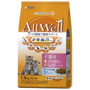 AllWell（オールウェル） 健康に育つ 子猫用 フィッシュ味 挽き小魚とささみ フリーズドライパウダー入り [猫用 ドライフード 1.6kg 総合栄養食]