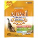 AllWell（オールウェル） 室内猫用 贅沢素材入りフィッシュ味 天然小魚とささみ フリーズドライ入り [猫用 ドライフード 200g 総合栄養食]