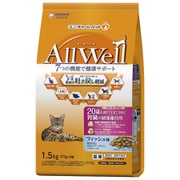 AllWell（オールウェル） 20歳を過ぎてもすこやかに 腎臓の健康維持用 フィッシュ味 挽き小魚とささみ フリーズドライ [猫用 ドライフード 1.5kg 総合栄養食]