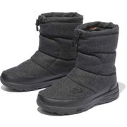 ヌプシ ブーティ ウォータープルーフ VI Nuptse Bootie WP VI NF51873 ウールグレー×TNFブラック(WG) US7(25cm) [防寒ブーツ ユニセックス]