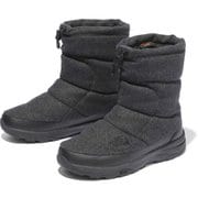 ヌプシ ブーティ ウォータープルーフ VI Nuptse Bootie WP VI NF51873 ウールグレー×TNFブラック(WG) US9(27cm) [防寒ブーツ ユニセックス]